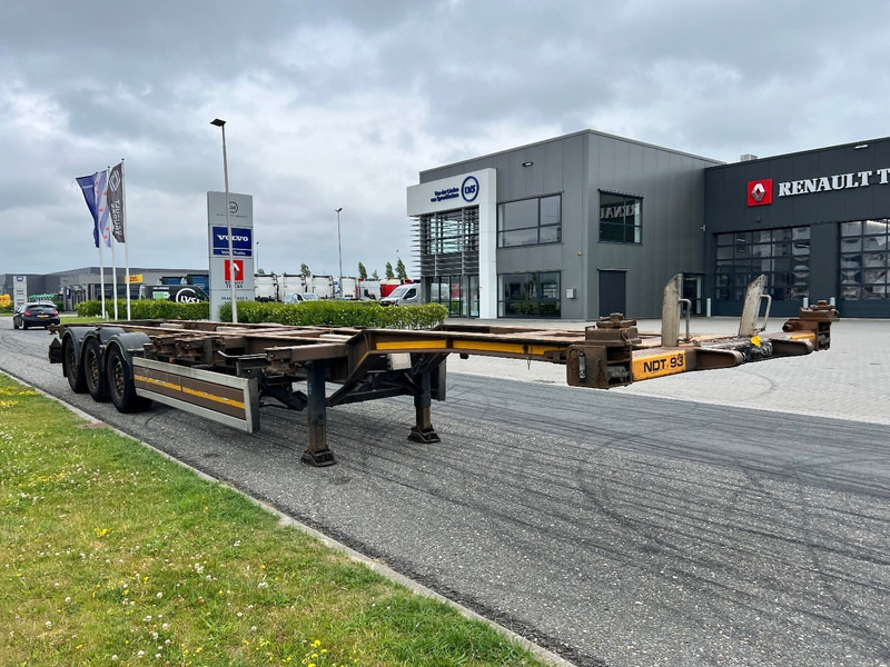 Vogelzang Container chassis 3 Axle VO-15-27-TWL / LZV - Semirremolque portacontenedore/ Intercambiable: foto 3 Vogelzang Container chassis 3 Axle VO-15-27-TWL / LZV - Semirremolque portacontenedore/ Intercambiable: foto 3