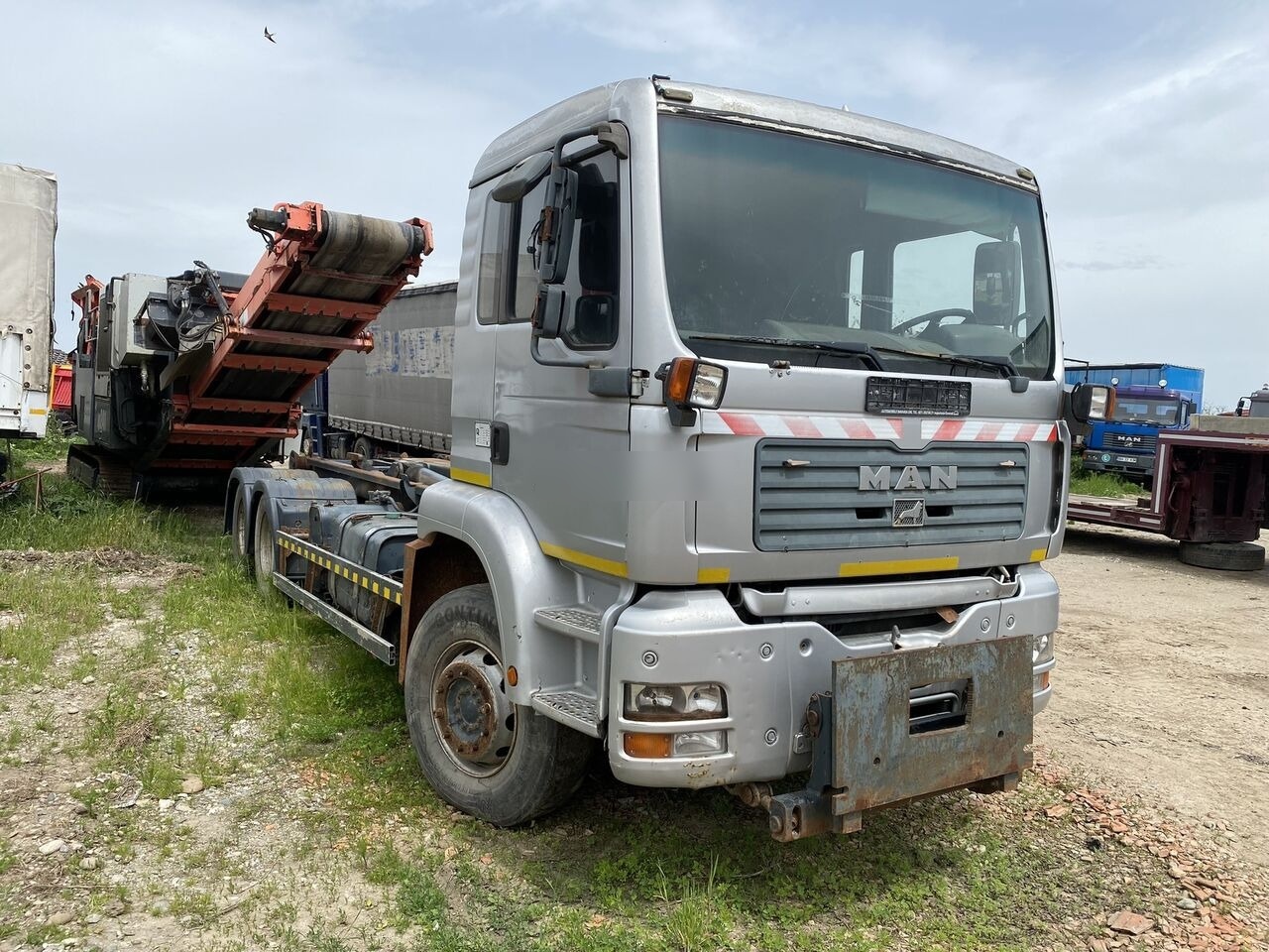 Camión chasis MAN TGA 6x4 Euro 3 AbrollKipper: foto 13