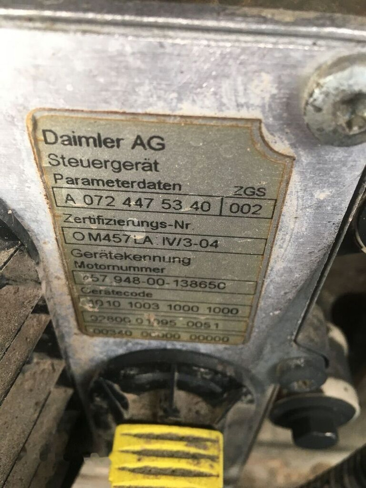 OM457LA   Mercedes-Benz Axor truck - Motor para Camión: foto 5 OM457LA   Mercedes-Benz Axor truck - Motor para Camión: foto 5