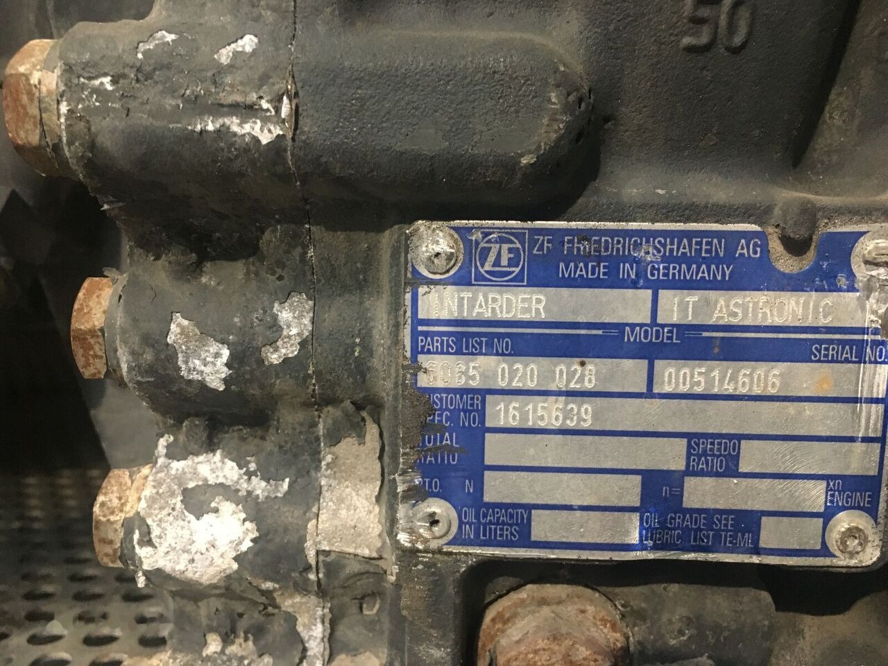 ZF 12AS 2331TD +intarder 1353041012 - Caja de cambios para Camión: foto 2 ZF 12AS 2331TD +intarder 1353041012 - Caja de cambios para Camión: foto 2