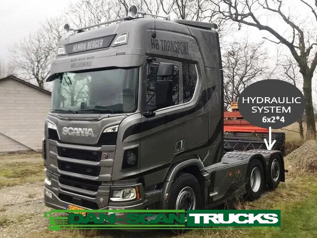 Scania R660 V8 NGS 6x2*4 rear steering aksl. Air / Air suspension. - Cabeza tractora: foto 1 Scania R660 V8 NGS 6x2*4 rear steering aksl. Air / Air suspension. - Cabeza tractora: foto 1