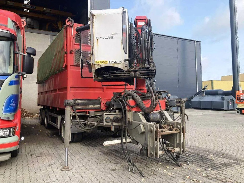 Scania R580 V8 Inkl Palfinger Epsilon Crane. 3 way tipper. Air/ Air suspension. inkl Trailer - Camión volquete: foto 5 Scania R580 V8 Inkl Palfinger Epsilon Crane. 3 way tipper. Air/ Air suspension. inkl Trailer - Camión volquete: foto 5