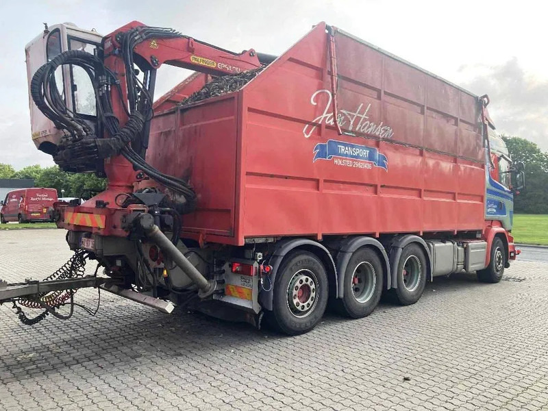 Scania R580 V8 Inkl Palfinger Epsilon Crane. 3 way tipper. Air/ Air suspension. inkl Trailer - Camión volquete: foto 4 Scania R580 V8 Inkl Palfinger Epsilon Crane. 3 way tipper. Air/ Air suspension. inkl Trailer - Camión volquete: foto 4