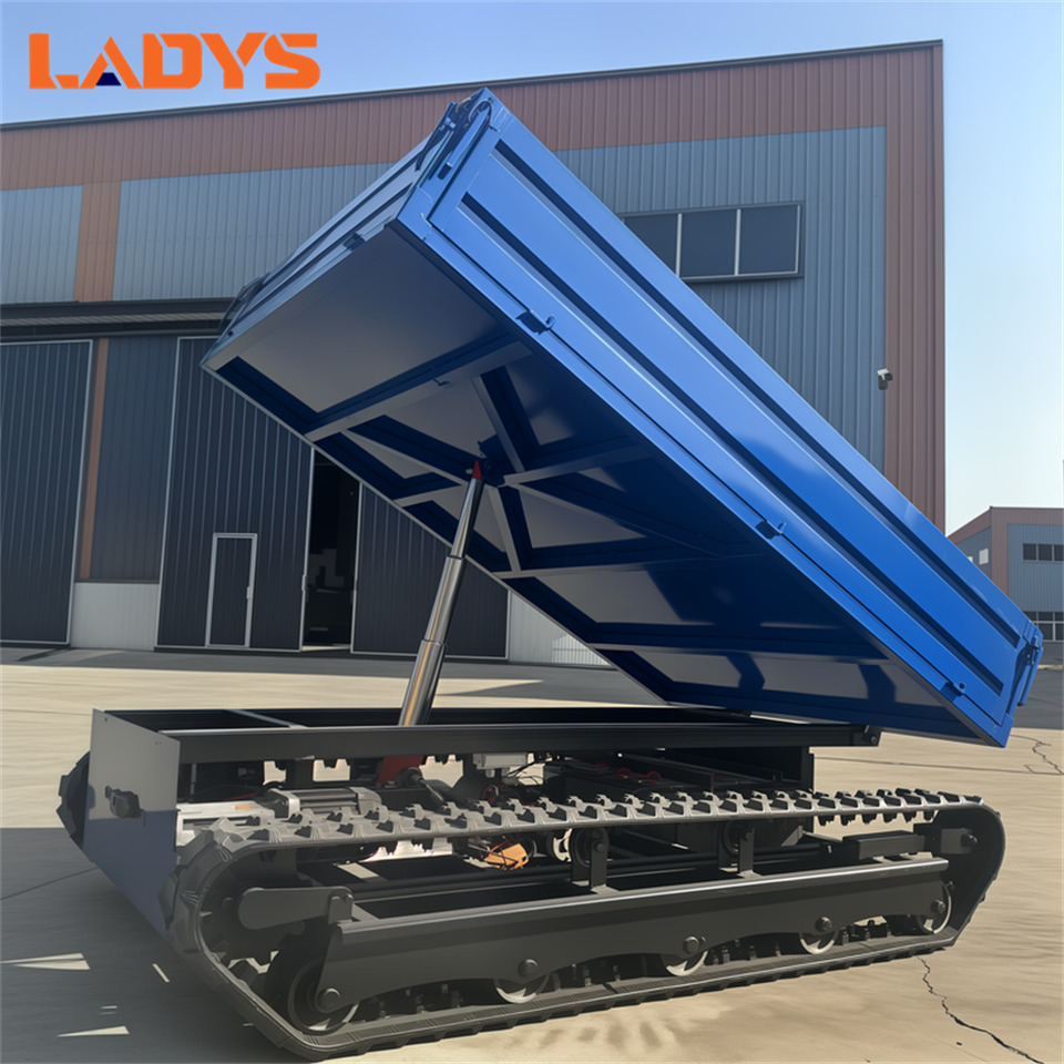 Cuadrimoto nuevo LADYS All-Terrain Four-Wheel Drive And Eight-Wheel Drive Transport Truck, Mountain Area Farm Orchard Greenhouse Construction Site Creeper Remote Control Electric Agricultural Transport Vehicle: foto 14
