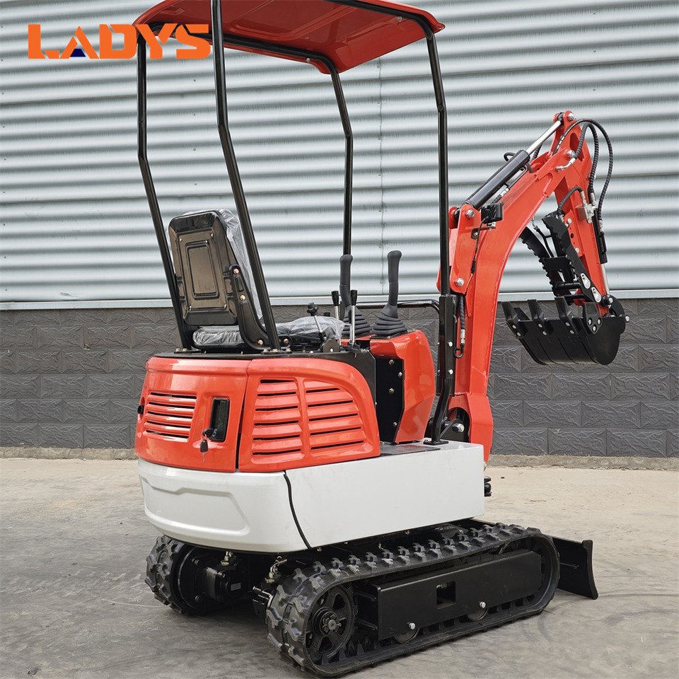 LADYS DY12Pro Mini Excavator CE Certification Kubota Engine(Factory Outlet) Mini Pelle Minibagger Minikoparka Miniexcavadora - Miniexcavadora: foto 3 LADYS DY12Pro Mini Excavator CE Certification Kubota Engine(Factory Outlet) Mini Pelle Minibagger Minikoparka Miniexcavadora - Miniexcavadora: foto 3