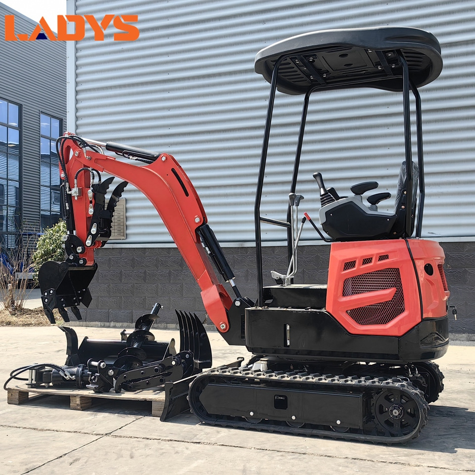 LADYS DY18 Mini Excavator CE Certification Kubota Engine(Factory Outlet) Mini Pelle Minibagger Minikoparka Miniexcavadora - Miniexcavadora: foto 1 LADYS DY18 Mini Excavator CE Certification Kubota Engine(Factory Outlet) Mini Pelle Minibagger Minikoparka Miniexcavadora - Miniexcavadora: foto 1