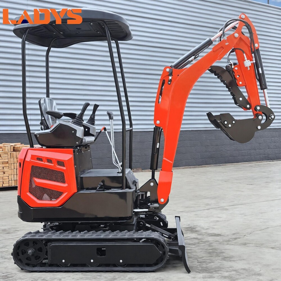 LADYS DY18 Mini Excavator CE Certification Kubota Engine(Factory Outlet) Mini Pelle Minibagger Minikoparka Miniexcavadora - Miniexcavadora: foto 3 LADYS DY18 Mini Excavator CE Certification Kubota Engine(Factory Outlet) Mini Pelle Minibagger Minikoparka Miniexcavadora - Miniexcavadora: foto 3