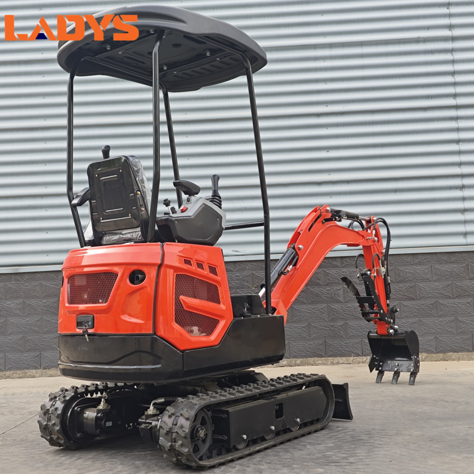 LADYS DY18 Mini Excavator CE Certification Kubota Engine(Factory Outlet) Mini Pelle Minibagger Minikoparka Miniexcavadora - Miniexcavadora: foto 5 LADYS DY18 Mini Excavator CE Certification Kubota Engine(Factory Outlet) Mini Pelle Minibagger Minikoparka Miniexcavadora - Miniexcavadora: foto 5