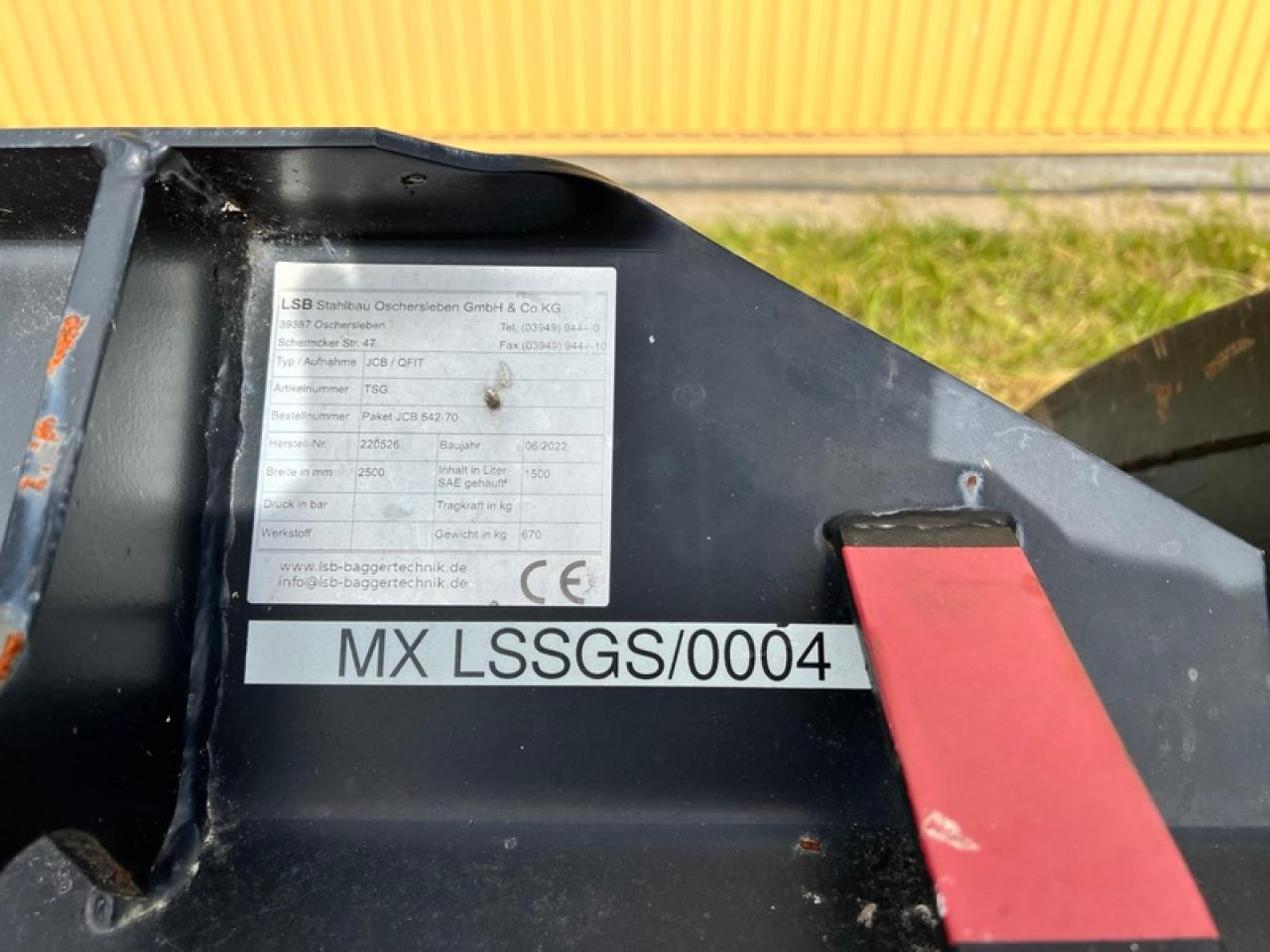 JCB LSB SCHWERGUTSCHAUFEL JCB Q-FIT - Cazo: foto 4 JCB LSB SCHWERGUTSCHAUFEL JCB Q-FIT - Cazo: foto 4