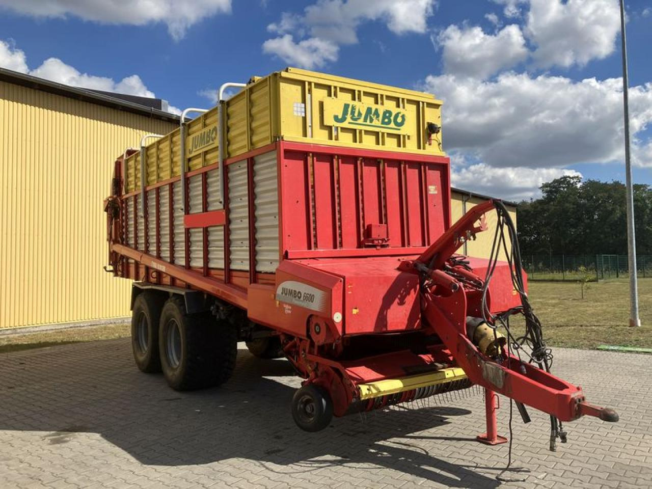 Pöttinger JUMBO 6600 - Remolque autocargador: foto 4 Pöttinger JUMBO 6600 - Remolque autocargador: foto 4