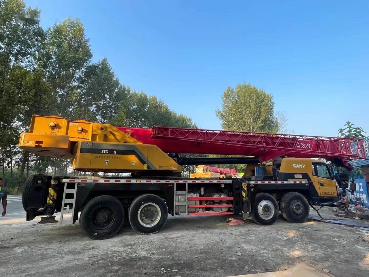 Sany Used Sany STC800 Original 80 Ton Mobile Crane Truck Truck Mounte - Autogrúa: foto 4 Sany Used Sany STC800 Original 80 Ton Mobile Crane Truck Truck Mounte - Autogrúa: foto 4