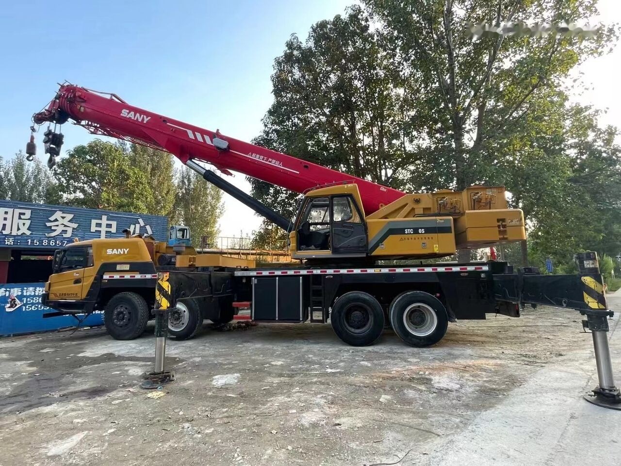 Sany Used Sany STC800 Original 80 Ton Mobile Crane Truck Truck Mounte - Autogrúa: foto 2 Sany Used Sany STC800 Original 80 Ton Mobile Crane Truck Truck Mounte - Autogrúa: foto 2