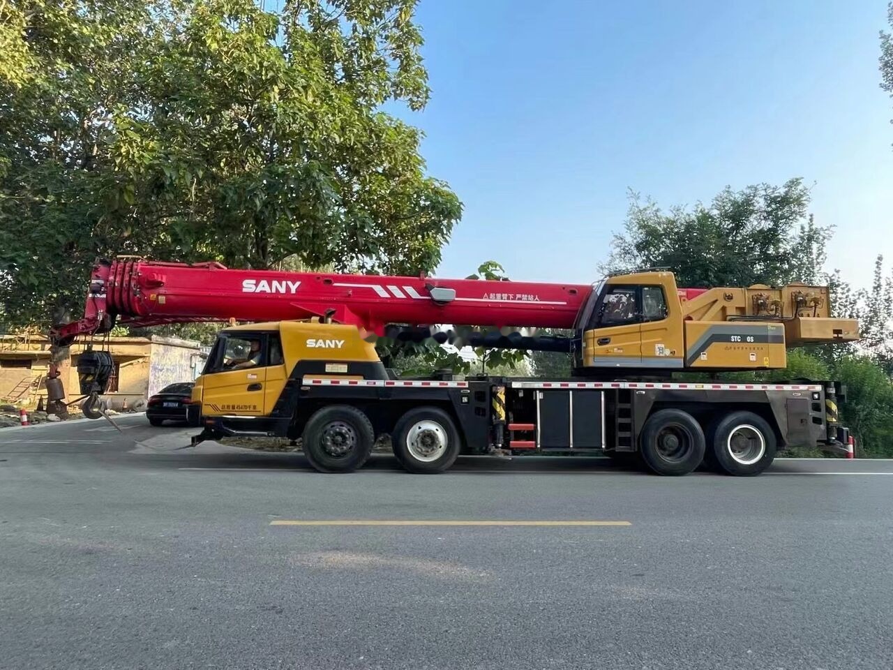 Sany Used Sany STC800 Original 80 Ton Mobile Crane Truck Truck Mounte - Autogrúa: foto 1 Sany Used Sany STC800 Original 80 Ton Mobile Crane Truck Truck Mounte - Autogrúa: foto 1