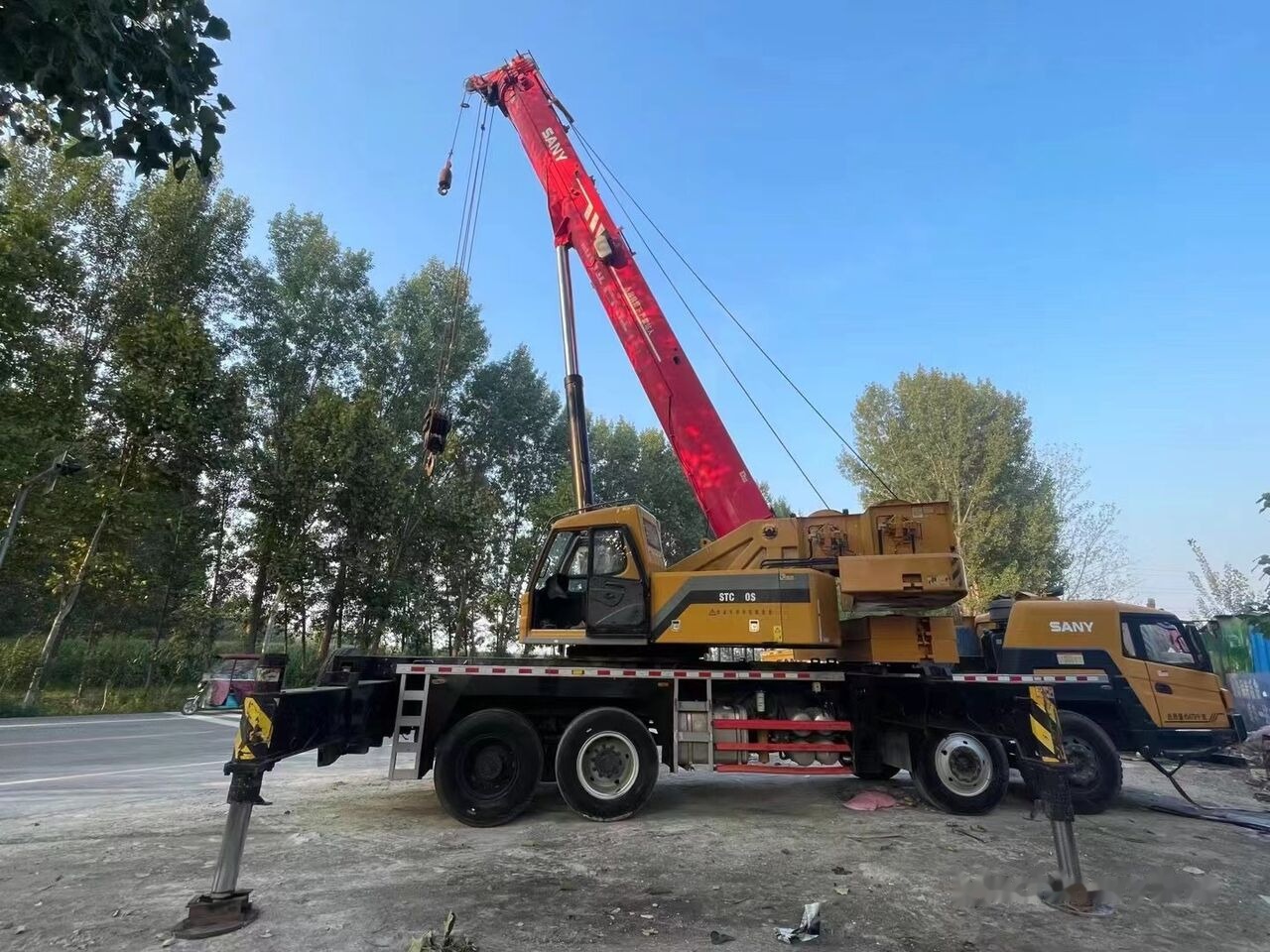 Sany Used Sany STC800 Original 80 Ton Mobile Crane Truck Truck Mounte - Autogrúa: foto 3 Sany Used Sany STC800 Original 80 Ton Mobile Crane Truck Truck Mounte - Autogrúa: foto 3