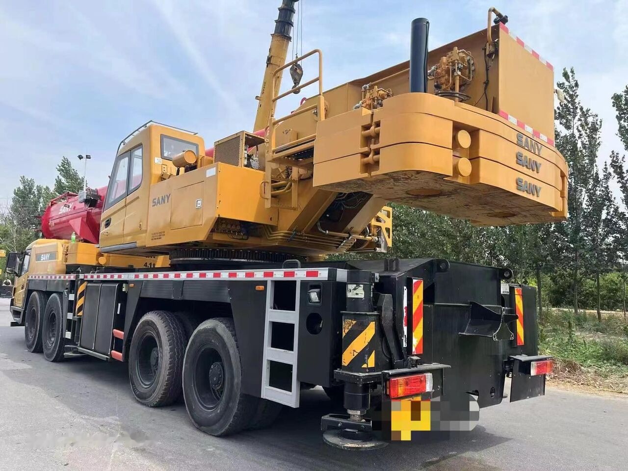 Sany Used Sany STC800 Original 80 Ton Mobile Truck Mounted Crane for - Autogrúa: foto 4 Sany Used Sany STC800 Original 80 Ton Mobile Truck Mounted Crane for - Autogrúa: foto 4