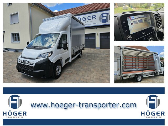 FIAT Ducato 35 MAXI 180 Pritsche Plane LBW BÄR AHK - Furgoneta con lona: foto 1 FIAT Ducato 35 MAXI 180 Pritsche Plane LBW BÄR AHK - Furgoneta con lona: foto 1