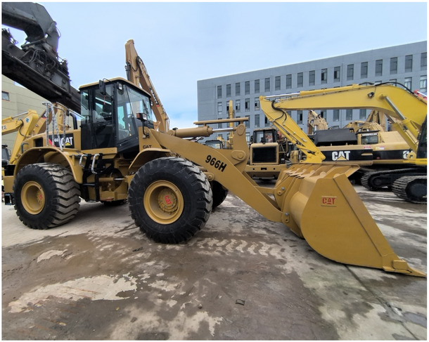 Good Condition High Performance Used Caterpillar Wheel Loader 966h for sale in shanghai yard - Cargadora de ruedas: foto 1 Good Condition High Performance Used Caterpillar Wheel Loader 966h for sale in shanghai yard - Cargadora de ruedas: foto 1