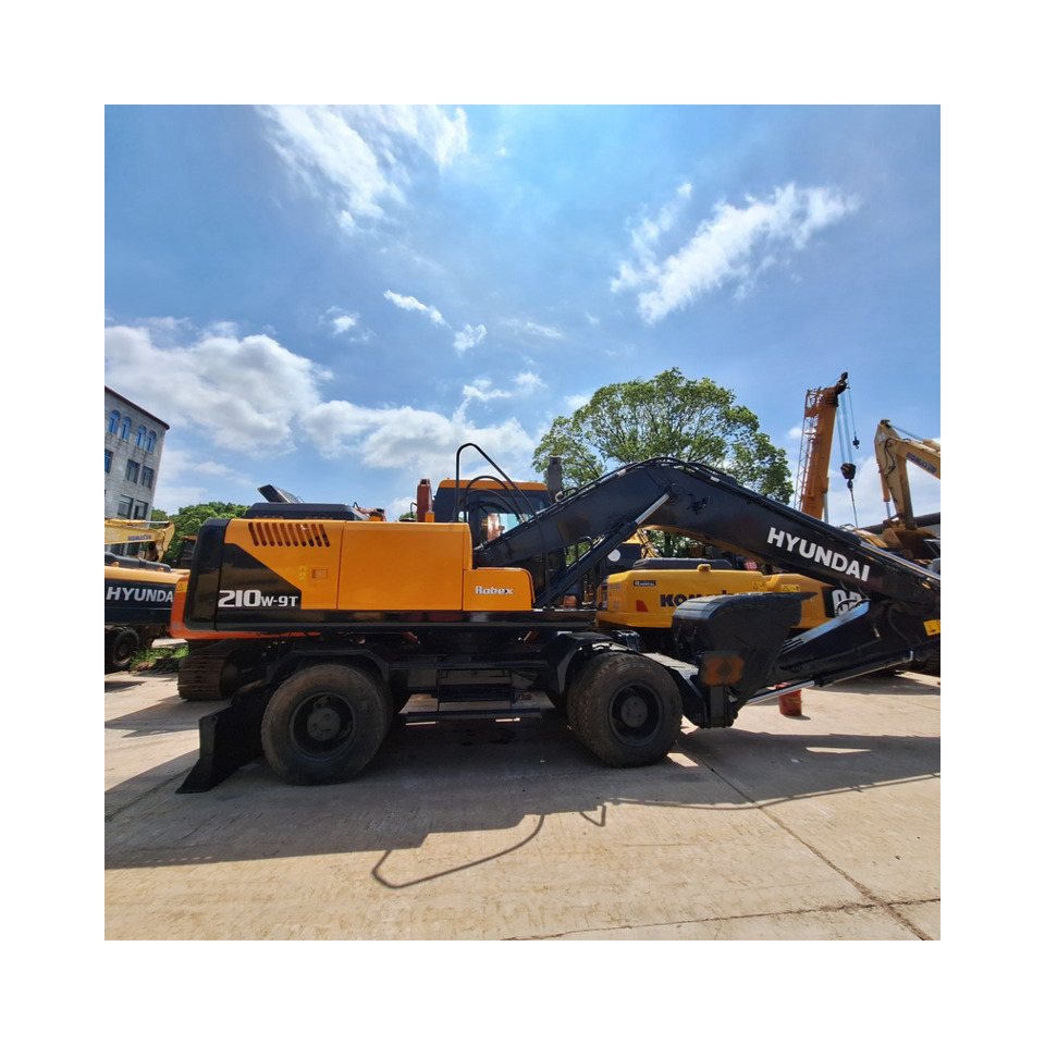 Hyundai 210w-9T wheel excavator - Excavadora de ruedas: foto 2 Hyundai 210w-9T wheel excavator - Excavadora de ruedas: foto 2