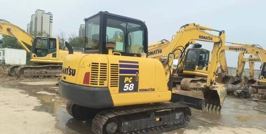 Komatsu PC 58 - Miniexcavadora: foto 1 Komatsu PC 58 - Miniexcavadora: foto 1