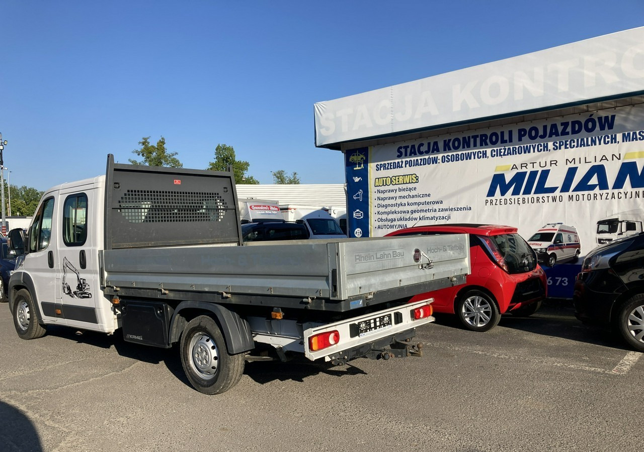 Furgoneta caja abierta, Furgoneta combi Fiat Ducato Ducato Max 2.3JTD-150KM Dokka Doka Brygadówka skrzynia Klima 2017: foto 17