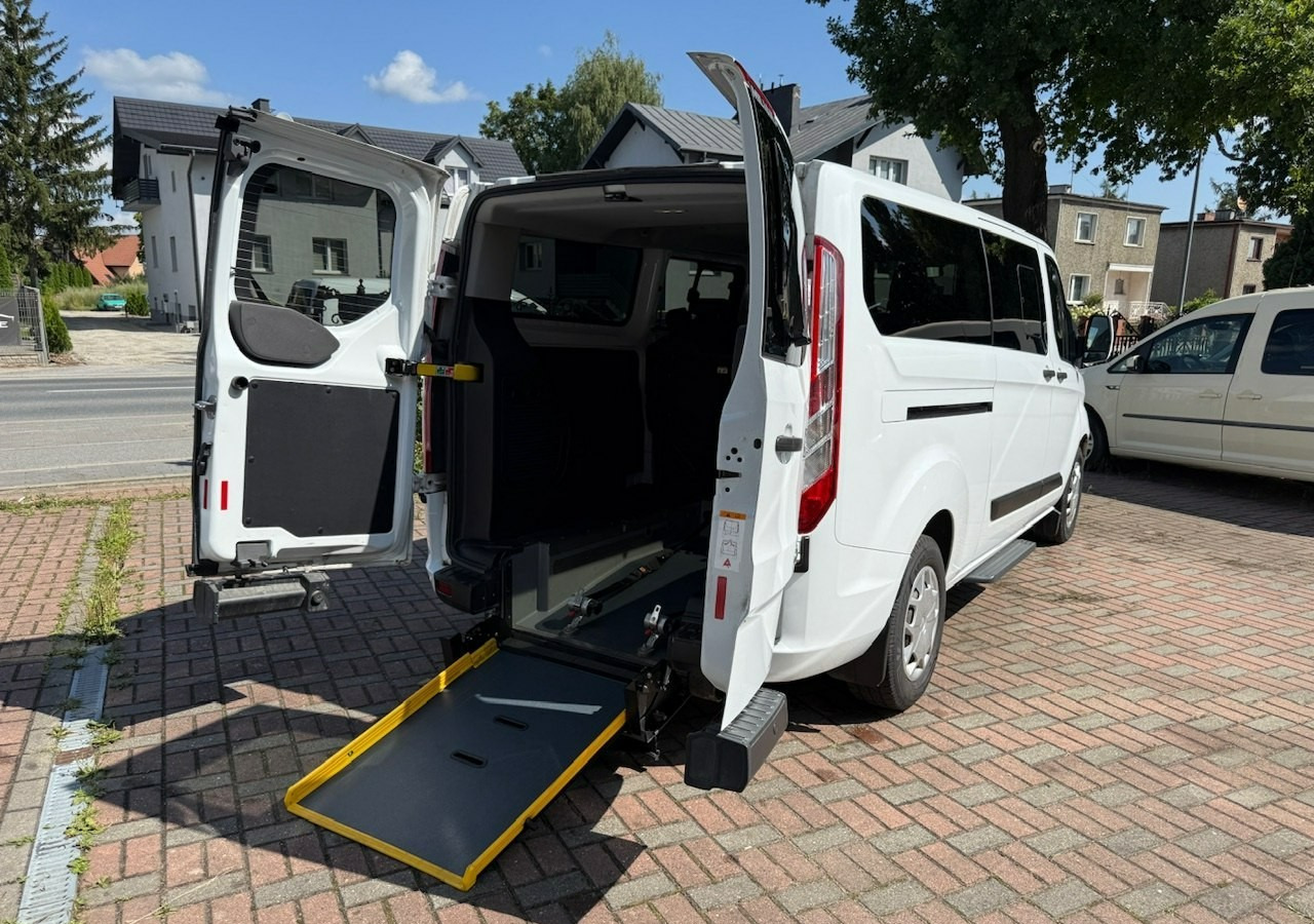 Furgoneta de pasajeros Ford Transit Custom Custom do przewozu Niepełnosprawnych inwalida rampa Model 2021 PFRO: foto 1