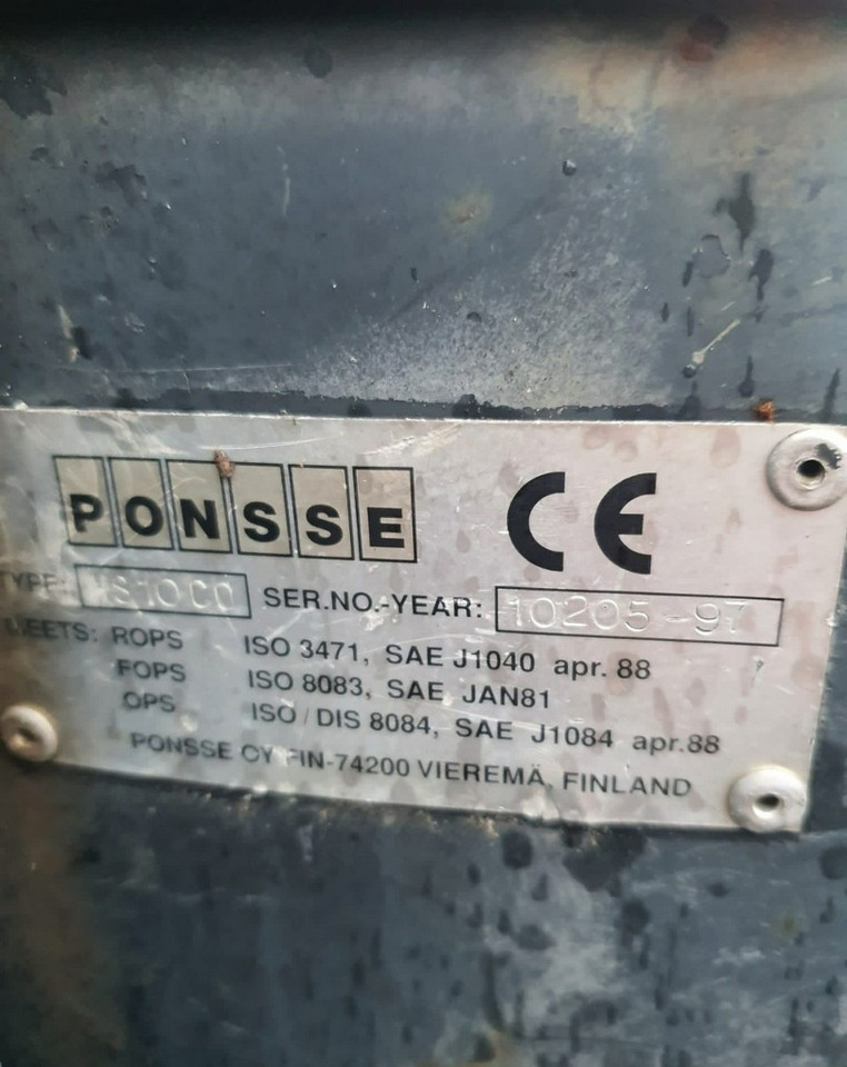 Procesadora forestal Inna Inny Maszyna Leśna do wycinki drzewa Harwester Ponsse SF Cobra 10: foto 10 Procesadora forestal Inna Inny Maszyna Leśna do wycinki drzewa Harwester Ponsse SF Cobra 10: foto 10