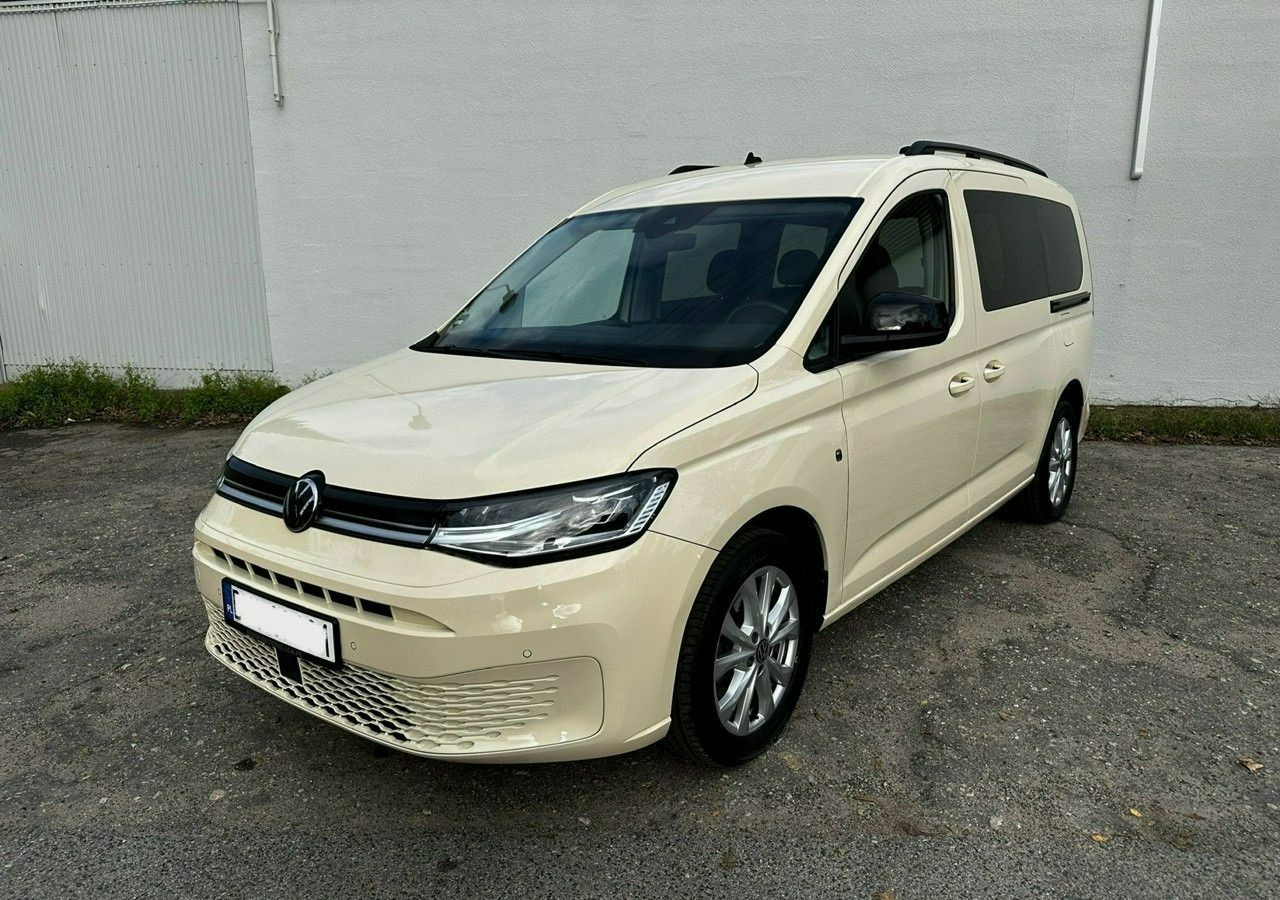 Furgoneta pequeña Volkswagen Caddy III 2.0TDI DSG 122KM Maxi 7-osobowy*FullLed*Navi*Kamera*ACC* 2022 FV23%: foto 7