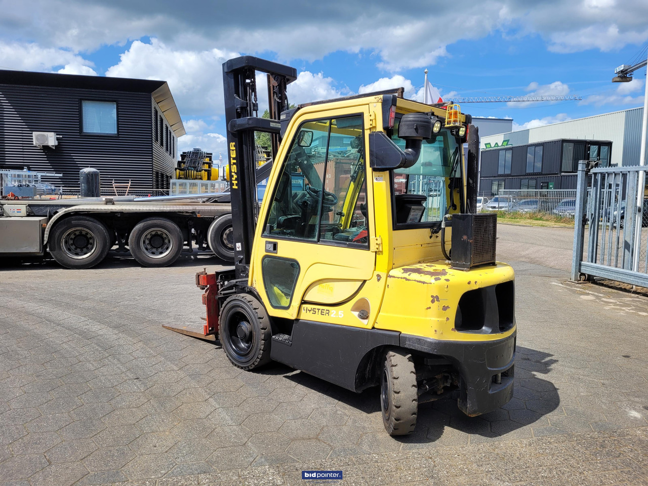 HYSTER 2.5T DIESEL HEFTRUCK met rotator. - Carretilla elevadora diésel: foto 3 HYSTER 2.5T DIESEL HEFTRUCK met rotator. - Carretilla elevadora diésel: foto 3