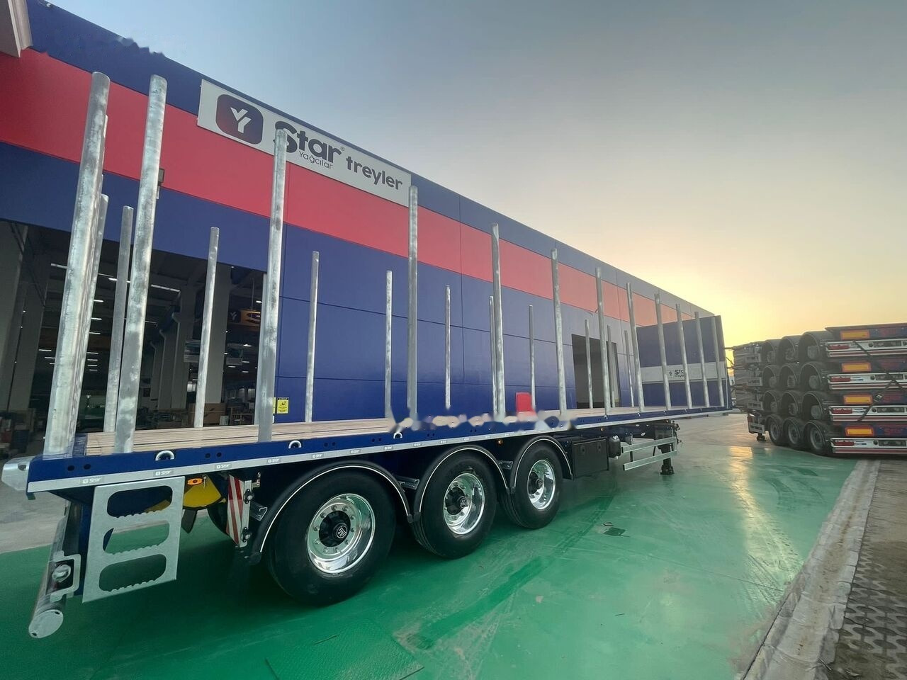 Semirremolque plataforma/ Caja abierta nuevo STAR YAGCILAR Heavy duty Platform: foto 7