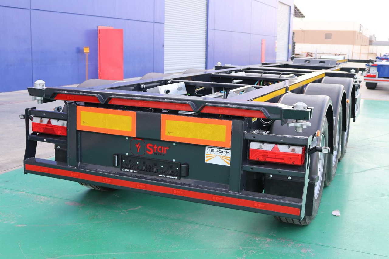 Star Yagcilar Telescopic container carrier - Semirremolque portacontenedore/ Intercambiable: foto 1 Star Yagcilar Telescopic container carrier - Semirremolque portacontenedore/ Intercambiable: foto 1