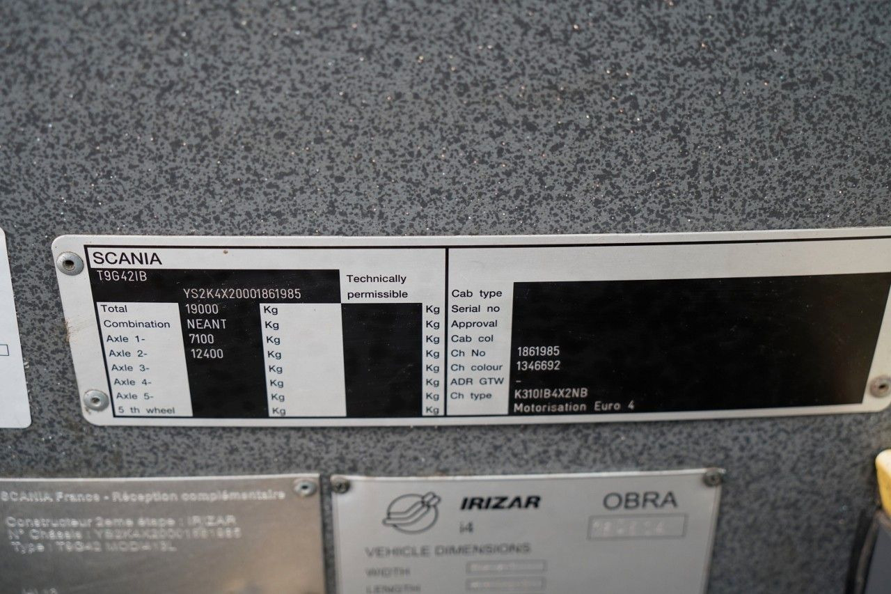 Autobús Scania IRIZAR I4 / IMPORTED FROM FRANCE /: foto 47 Autobús Scania IRIZAR I4 / IMPORTED FROM FRANCE /: foto 47