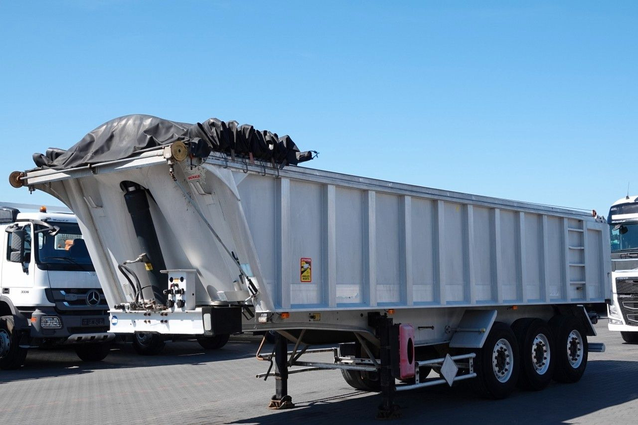 Benalu WYWROTKA / 25 m3 / ALUMINIOWA / OŚ PODNOSZONA / - Semirremolque volquete: foto 1 Benalu WYWROTKA / 25 m3 / ALUMINIOWA / OŚ PODNOSZONA / - Semirremolque volquete: foto 1