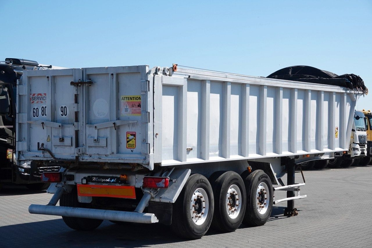 Benalu WYWROTKA / 25 m3 / ALUMINIOWA / OŚ PODNOSZONA / - Semirremolque volquete: foto 3 Benalu WYWROTKA / 25 m3 / ALUMINIOWA / OŚ PODNOSZONA / - Semirremolque volquete: foto 3