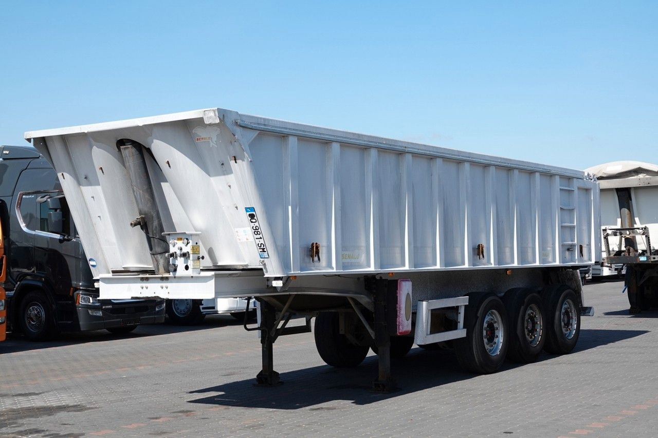 Benalu WYWROTKA / 25 m3 / ALUMINIOWA / SAF / SPROWADZ - Semirremolque volquete: foto 1 Benalu WYWROTKA / 25 m3 / ALUMINIOWA / SAF / SPROWADZ - Semirremolque volquete: foto 1