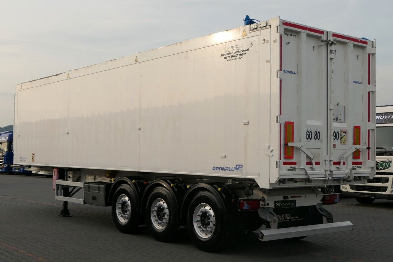 Benalu WYWROTKA 59 m3 / ALUFELGI / 2021 ROK / MAŁO UŻYW - Semirremolque volquete: foto 5 Benalu WYWROTKA 59 m3 / ALUFELGI / 2021 ROK / MAŁO UŻYW - Semirremolque volquete: foto 5