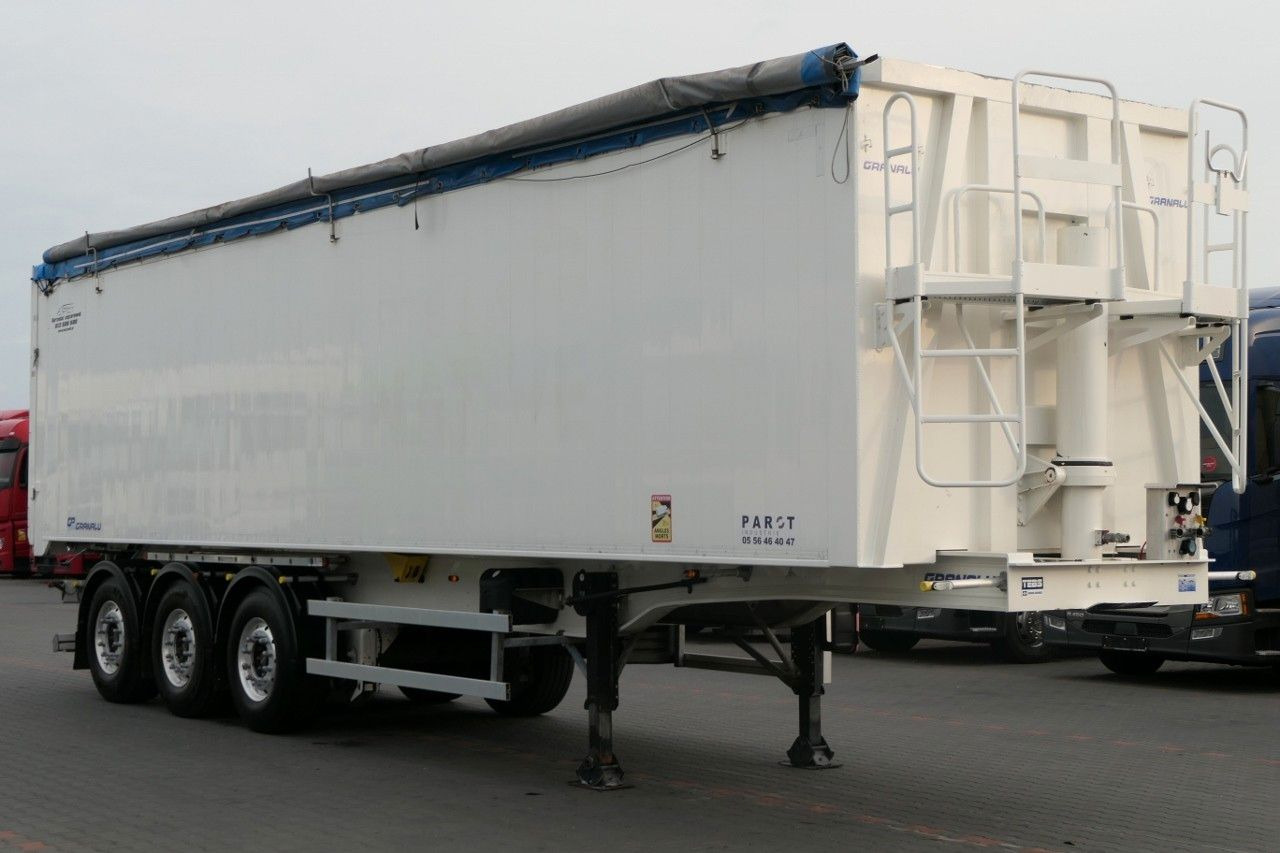 Benalu WYWROTKA 59 m3 / ALUFELGI / 2021 ROK / MAŁO UŻYW - Semirremolque volquete: foto 1 Benalu WYWROTKA 59 m3 / ALUFELGI / 2021 ROK / MAŁO UŻYW - Semirremolque volquete: foto 1