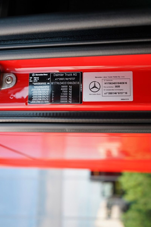 Cabeza tractora Mercedes-Benz ACTROS 1845 / MP5 / BIG SPACE / PO KONTRAKCIE SE: foto 18 Cabeza tractora Mercedes-Benz ACTROS 1845 / MP5 / BIG SPACE / PO KONTRAKCIE SE: foto 18