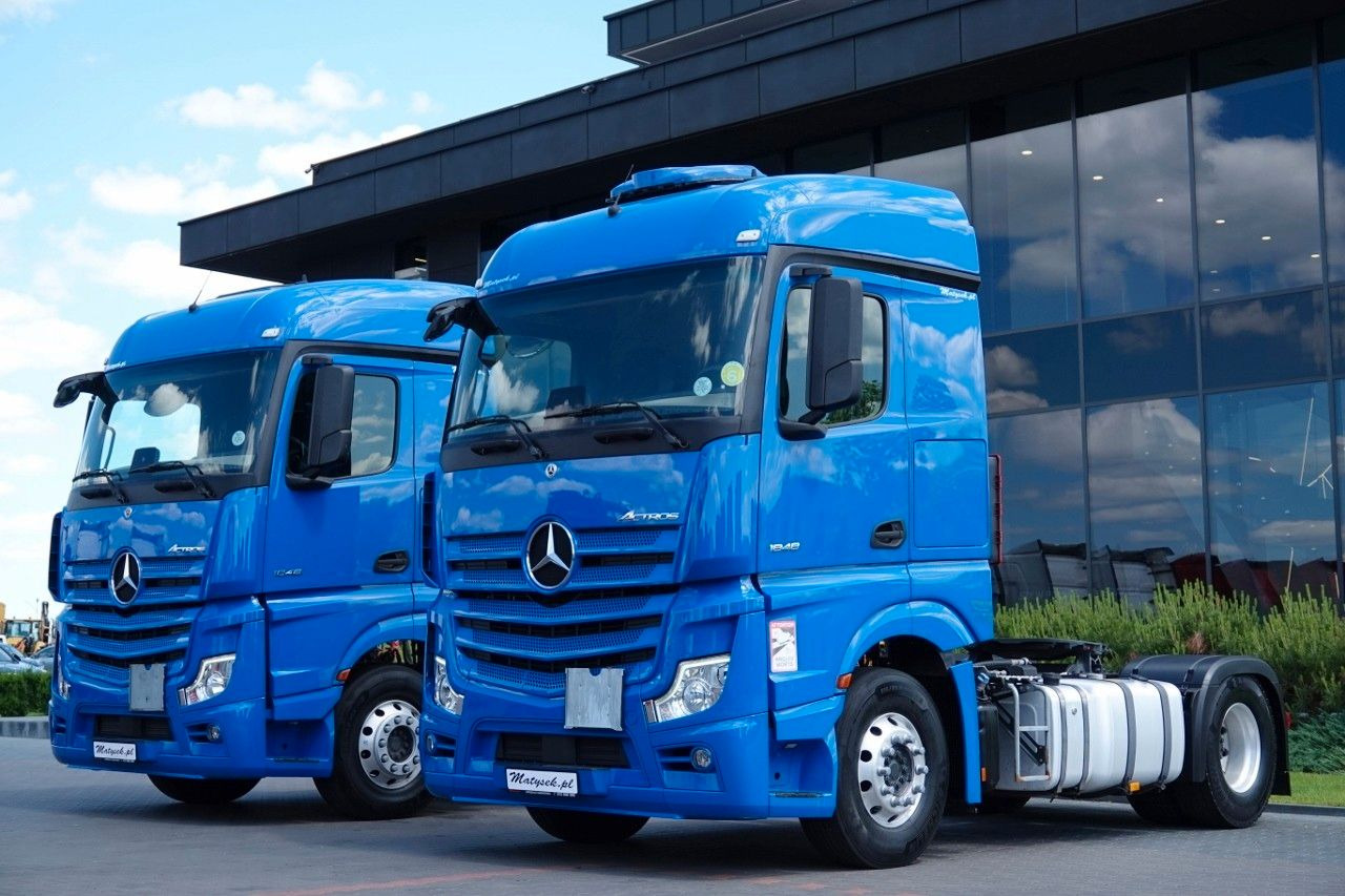 Mercedes-Benz ACTROS 1848 / MP5 / HYDRAULIKA / PEŁNY ADR / ALU - Cabeza tractora: foto 1 Mercedes-Benz ACTROS 1848 / MP5 / HYDRAULIKA / PEŁNY ADR / ALU - Cabeza tractora: foto 1