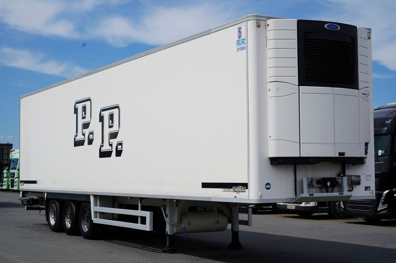 Chereau CHŁODNIA / CARRIER VECTOR 1950MT / DOPPELSTOCK - Semirremolque frigorífico: foto 1 Chereau CHŁODNIA / CARRIER VECTOR 1950MT / DOPPELSTOCK - Semirremolque frigorífico: foto 1
