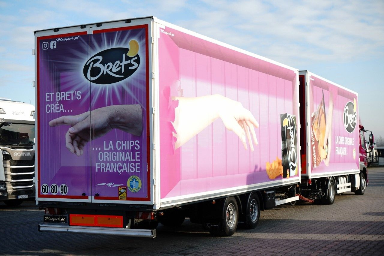 DAF CF 450 / ZESTAW TANDEM / KONTENER / 120 M3 / PR - Camión caja cerrada: foto 3 DAF CF 450 / ZESTAW TANDEM / KONTENER / 120 M3 / PR - Camión caja cerrada: foto 3