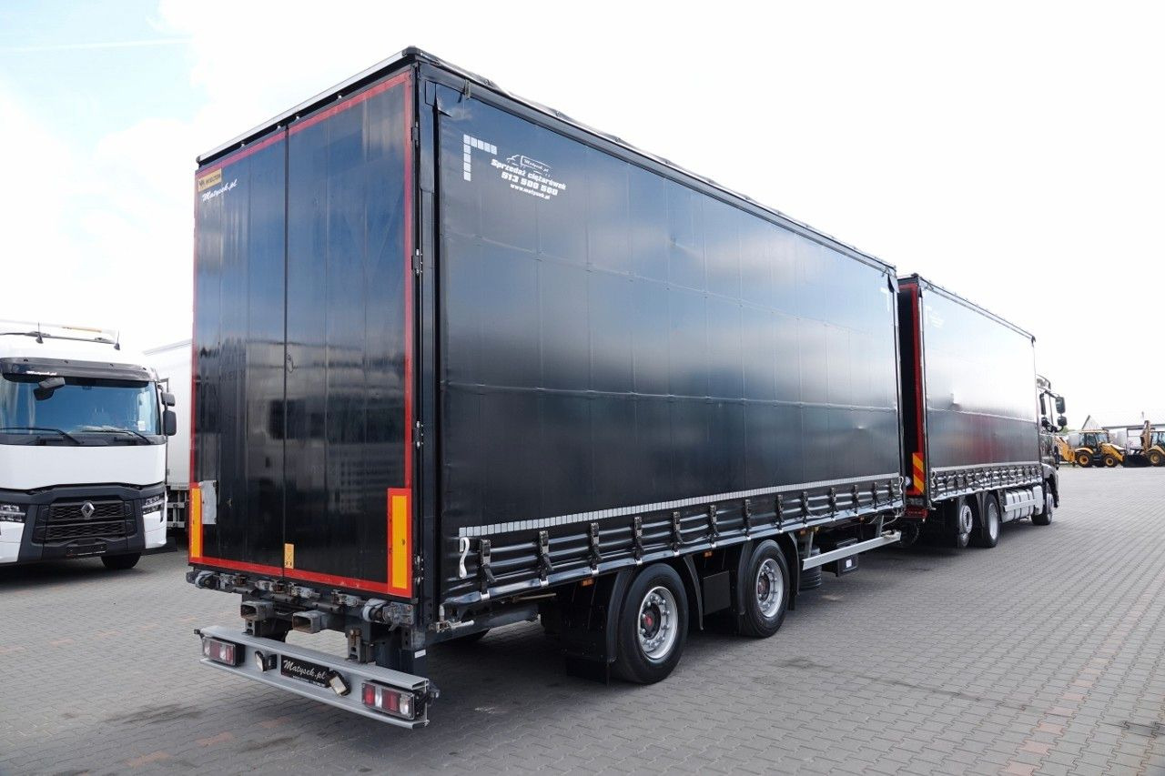 DAF XF 480 / ZESTAW TANDEM / 120 M3 / PRZEJAZDOWY / - Camión lona: foto 3 DAF XF 480 / ZESTAW TANDEM / 120 M3 / PRZEJAZDOWY / - Camión lona: foto 3