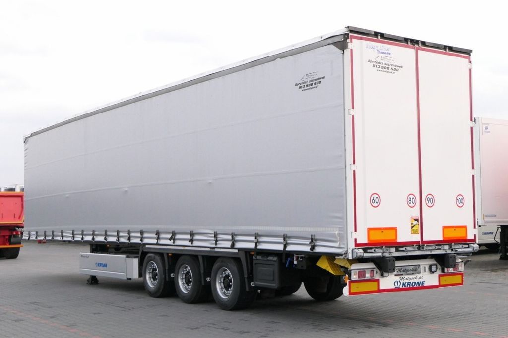 Krone CURTAINSIDER/MEGA/PALLET BOX/LIFTED ROOF & AXLE/ Krone CURTAINSIDER/MEGA/PALLET BOX/LIFTED ROOF & AXLE/ - Semirremolque lona: foto 4 Krone CURTAINSIDER/MEGA/PALLET BOX/LIFTED ROOF & AXLE/ Krone CURTAINSIDER/MEGA/PALLET BOX/LIFTED ROOF & AXLE/ - Semirremolque lona: foto 4