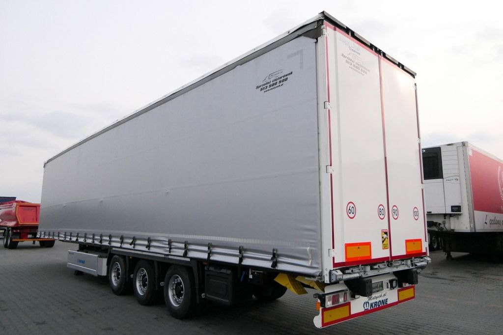 Krone CURTAINSIDER/MEGA/PALLET BOX/LIFTED ROOF & AXLE/ Krone CURTAINSIDER/MEGA/PALLET BOX/LIFTED ROOF & AXLE/ - Semirremolque lona: foto 3 Krone CURTAINSIDER/MEGA/PALLET BOX/LIFTED ROOF & AXLE/ Krone CURTAINSIDER/MEGA/PALLET BOX/LIFTED ROOF & AXLE/ - Semirremolque lona: foto 3