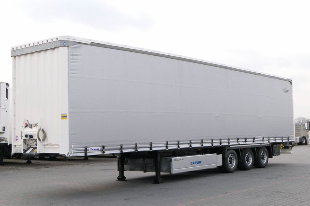Krone CURTAINSIDER/MEGA/PALLET BOX/LIFTED ROOF & AXLE/ Krone CURTAINSIDER/MEGA/PALLET BOX/LIFTED ROOF & AXLE/ - Semirremolque lona: foto 1 Krone CURTAINSIDER/MEGA/PALLET BOX/LIFTED ROOF & AXLE/ Krone CURTAINSIDER/MEGA/PALLET BOX/LIFTED ROOF & AXLE/ - Semirremolque lona: foto 1