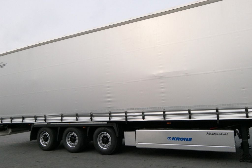 Semirremolque lona Krone CURTAINSIDER/MEGA/PALLET BOX/LIFTED ROOF & AXLE/: foto 18