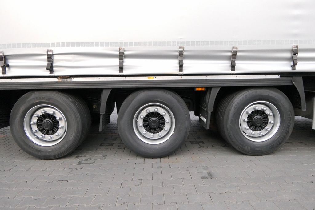 Semirremolque lona Krone CURTAINSIDER/MEGA/PALLET BOX/LIFTED ROOF & AXLE/: foto 14