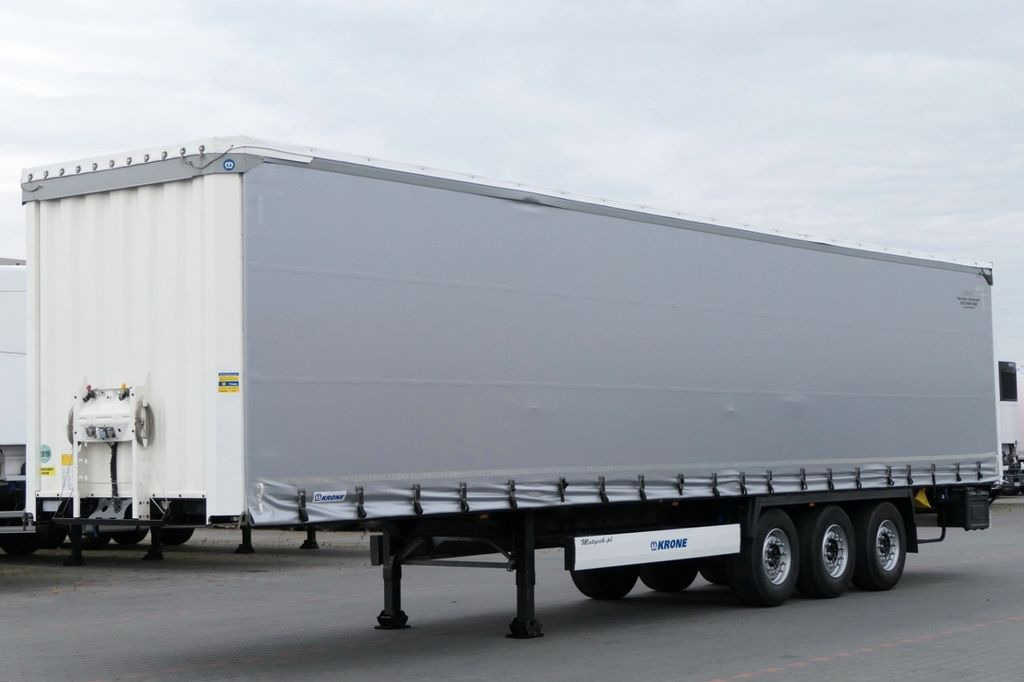 Krone CURTAINSIDER /STANDARD/LIFT ROOF & AXLE Krone CURTAINSIDER /STANDARD/LIFT ROOF & AXLE - Semirremolque lona: foto 1 Krone CURTAINSIDER /STANDARD/LIFT ROOF & AXLE Krone CURTAINSIDER /STANDARD/LIFT ROOF & AXLE - Semirremolque lona: foto 1
