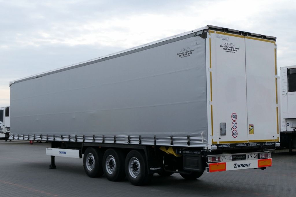 Krone CURTAINSIDER /STANDARD/LIFT ROOF & AXLE - Semirremolque lona: foto 3 Krone CURTAINSIDER /STANDARD/LIFT ROOF & AXLE - Semirremolque lona: foto 3