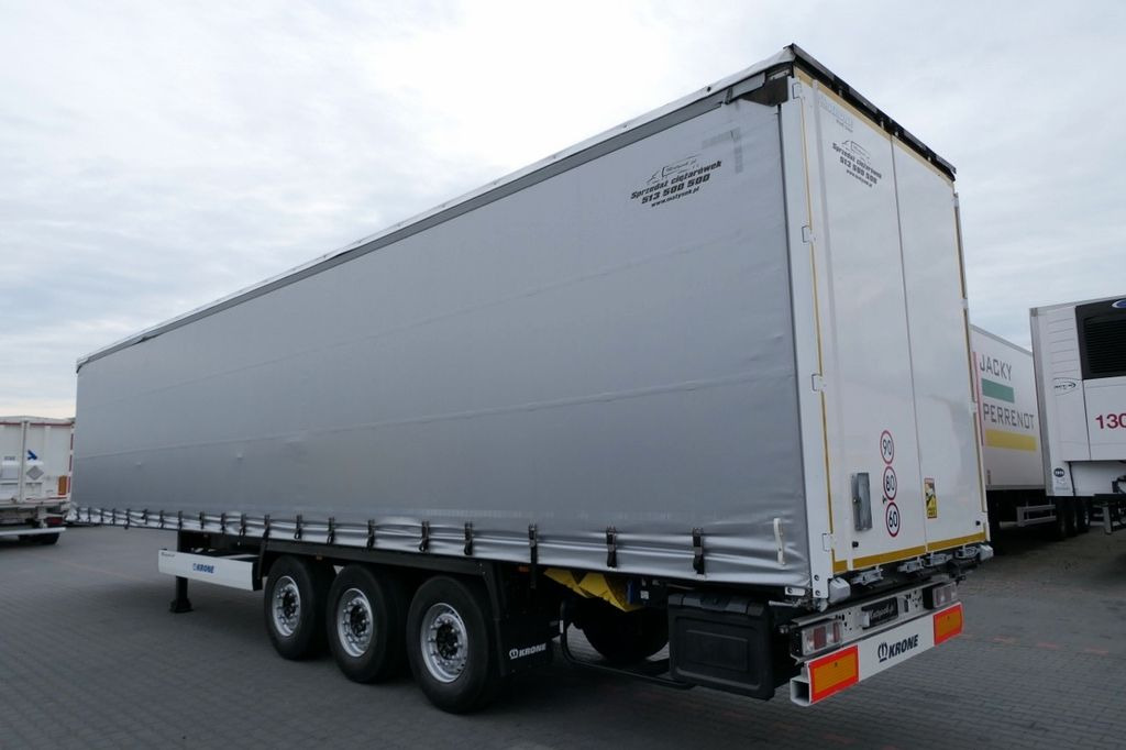Krone CURTAINSIDER /STANDARD/LIFT ROOF & AXLE - Semirremolque lona: foto 4 Krone CURTAINSIDER /STANDARD/LIFT ROOF & AXLE - Semirremolque lona: foto 4