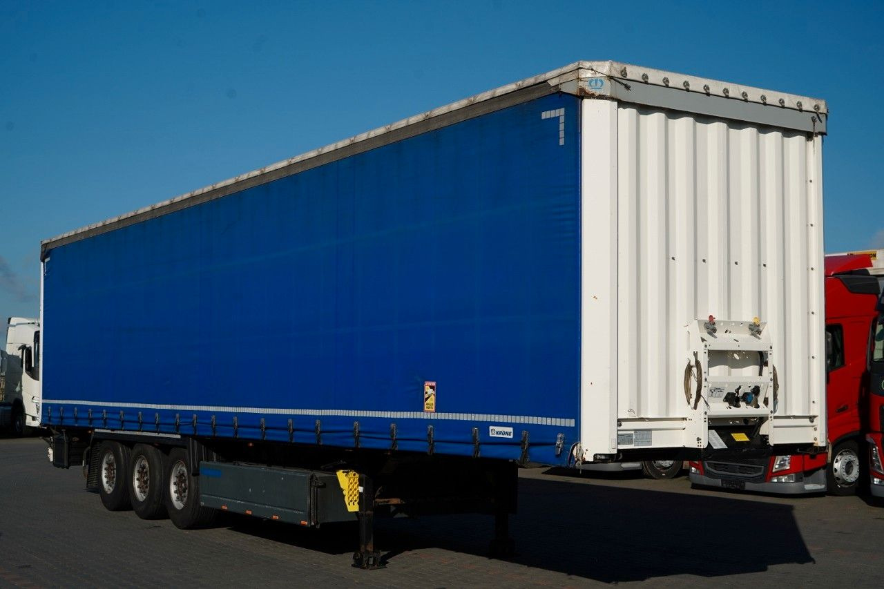 Krone FIRANKA / STANDARD / KOSZ NA PALETY / OŚ PODNOS - Semirremolque lona: foto 1 Krone FIRANKA / STANDARD / KOSZ NA PALETY / OŚ PODNOS - Semirremolque lona: foto 1